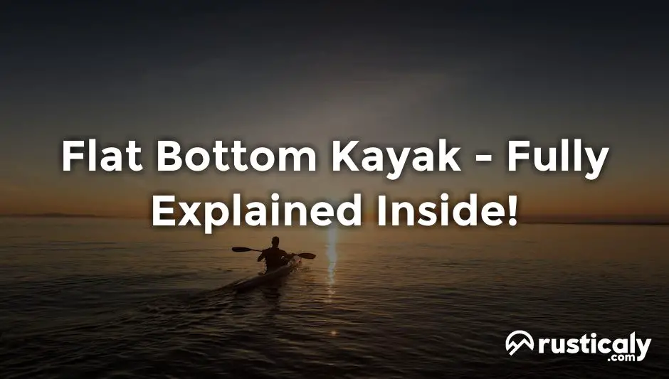 flat bottom kayak