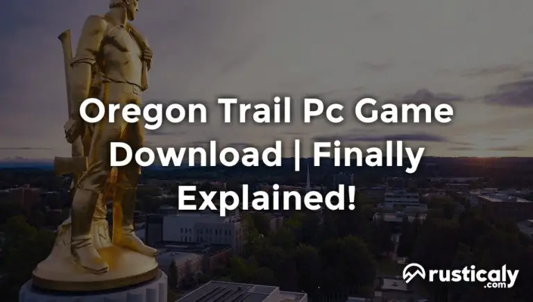 oregon trail pc game download