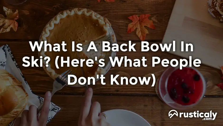 what is a back bowl in ski