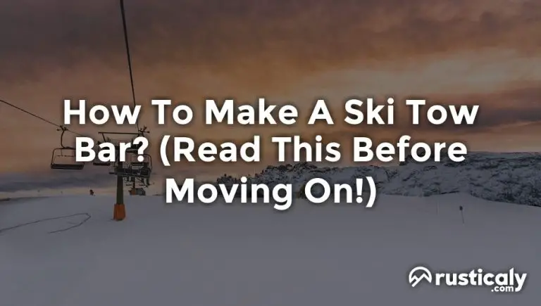 how to make a ski tow bar