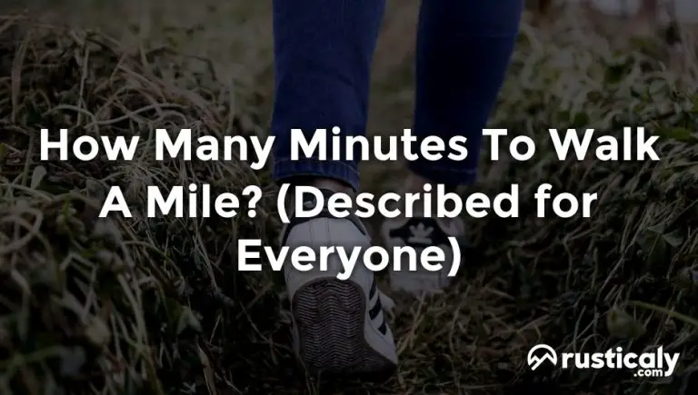 how many minutes to walk a mile