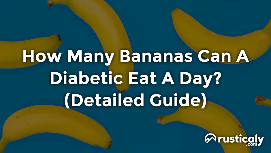 how many bananas can a diabetic eat a day