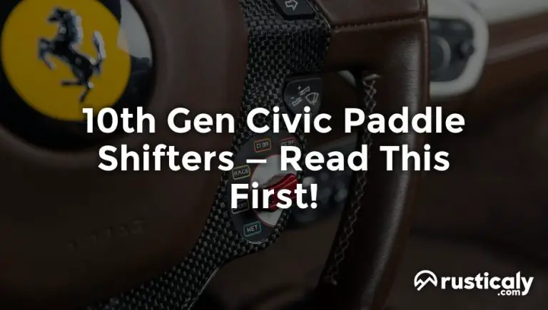 10th gen civic paddle shifters