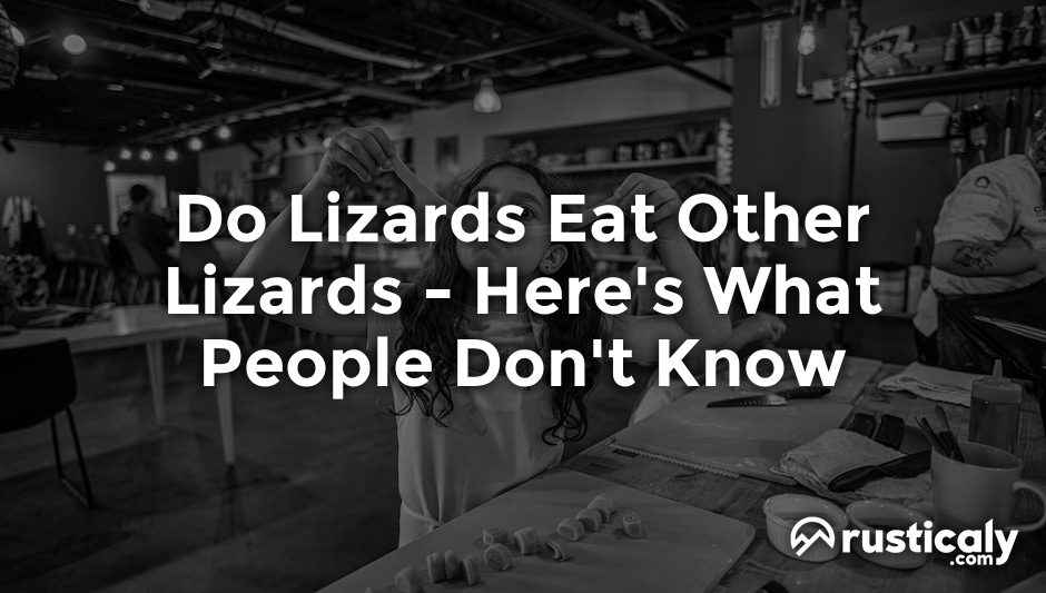 do lizards eat other lizards