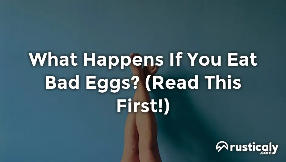 what happens if you eat bad eggs
