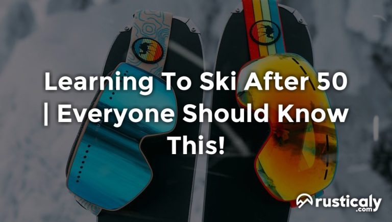 learning to ski after 50