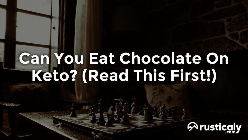 can you eat chocolate on keto