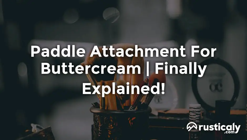 Paddle Attachment For Buttercream Finally Explained!