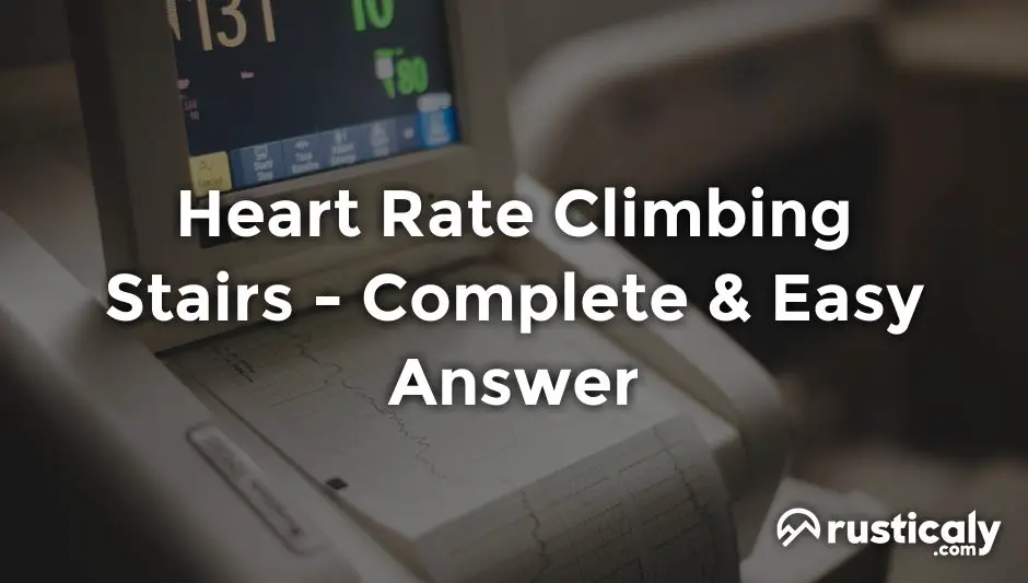 heart rate climbing stairs