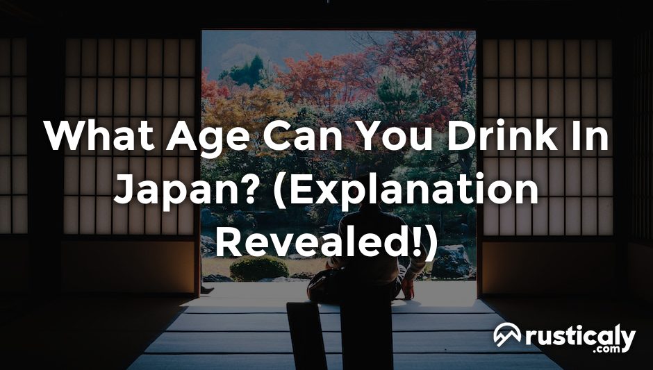 what age can you drink in japan