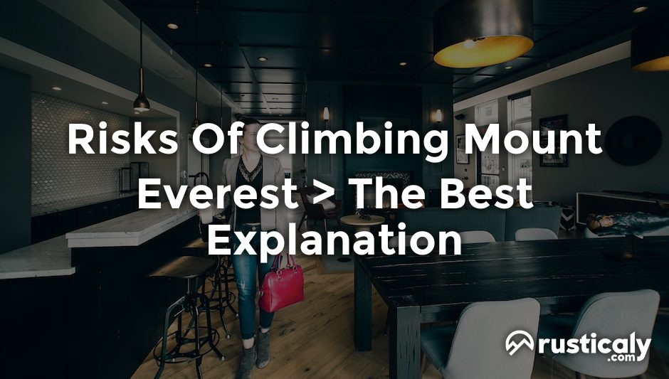 risks of climbing mount everest