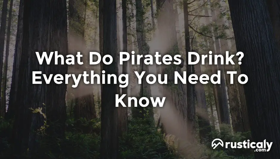what do pirates drink