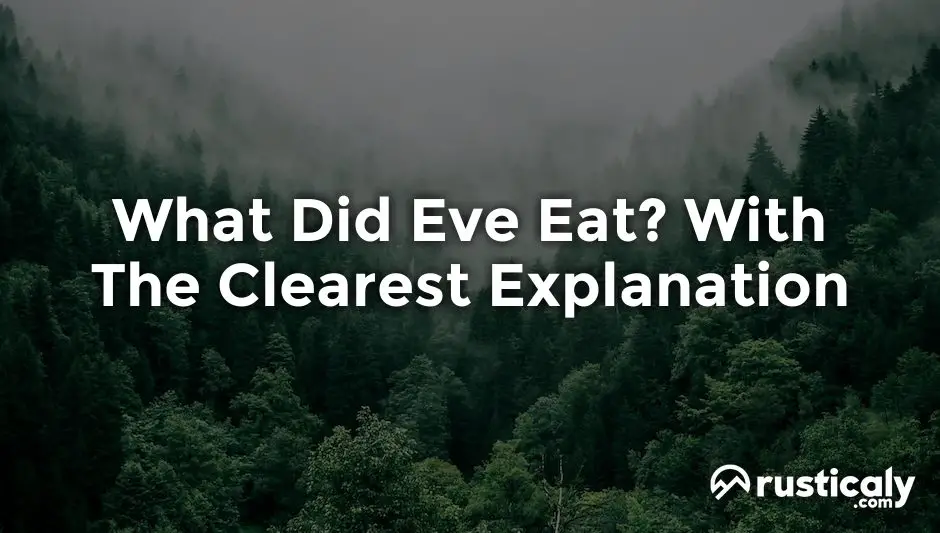 what did eve eat