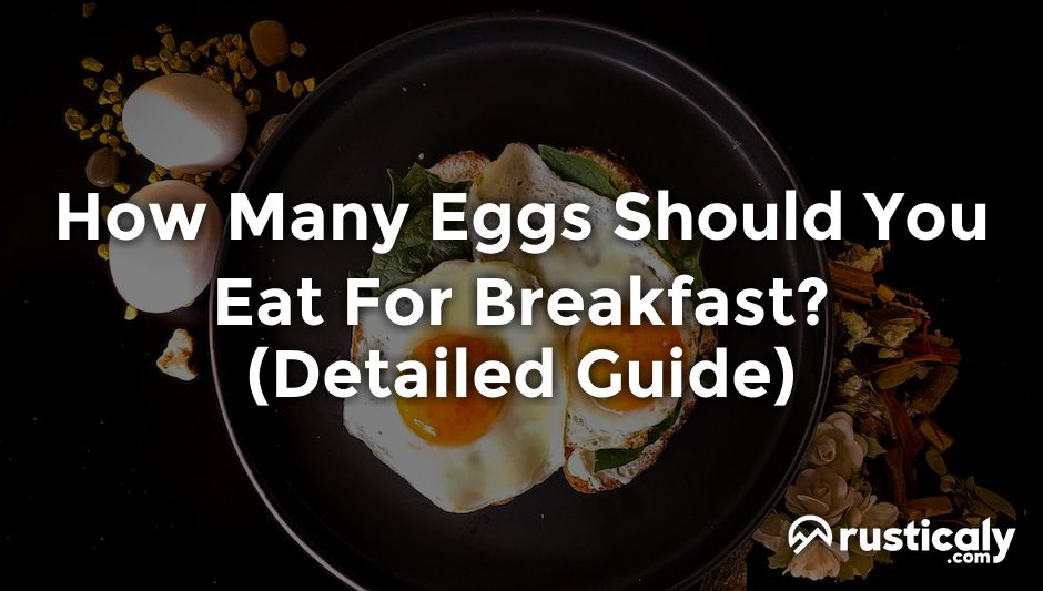 how many eggs should you eat for breakfast