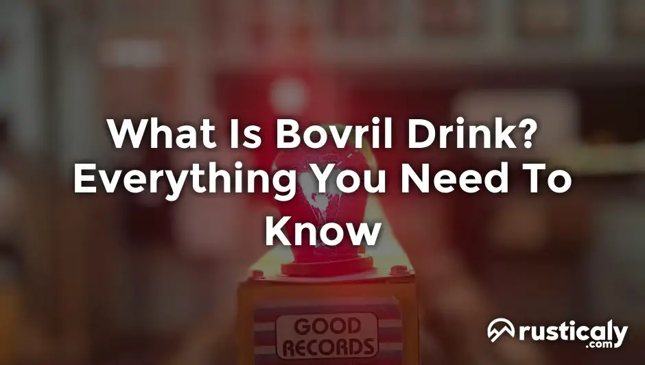 what is bovril drink