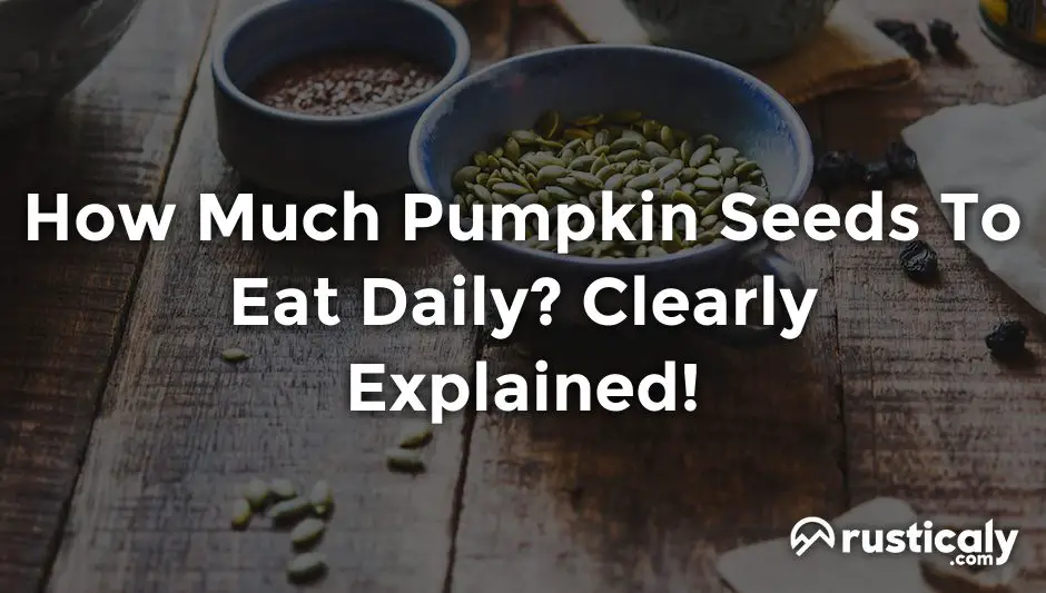 how much pumpkin seeds to eat daily