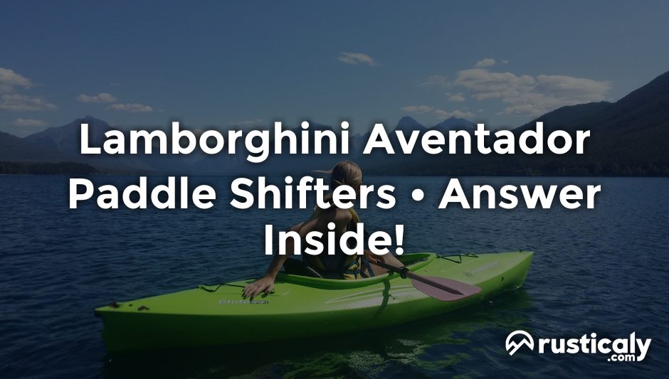lamborghini aventador paddle shifters