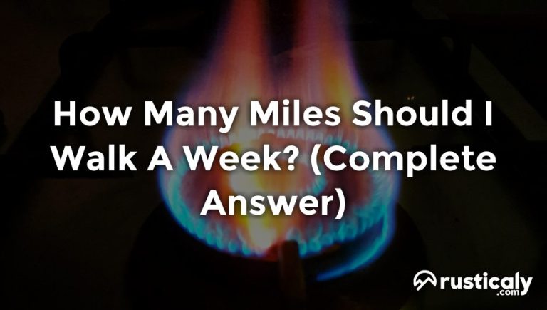 how many miles should i walk a week