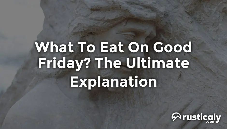 what to eat on good friday