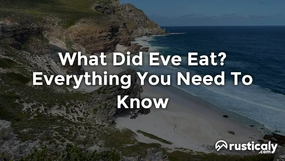 what did eve eat