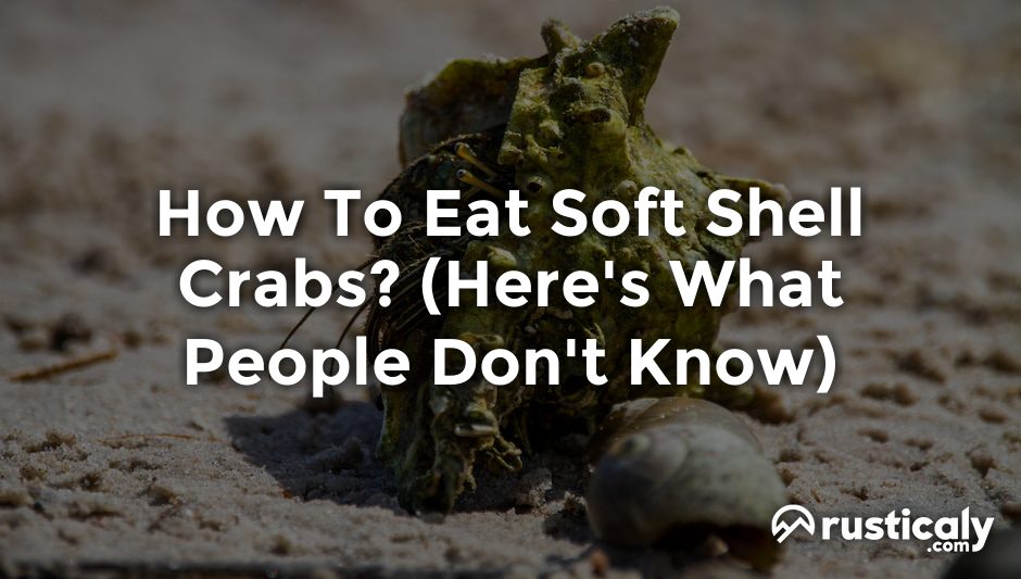 how to eat soft shell crabs