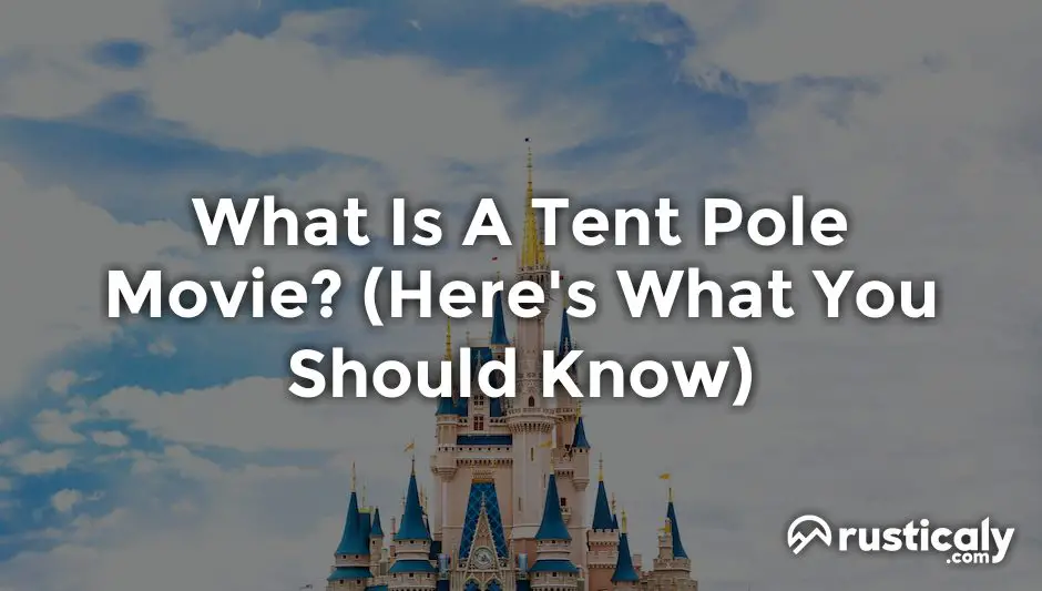 What Is A Tent Pole Movie? The Easiest Explanation