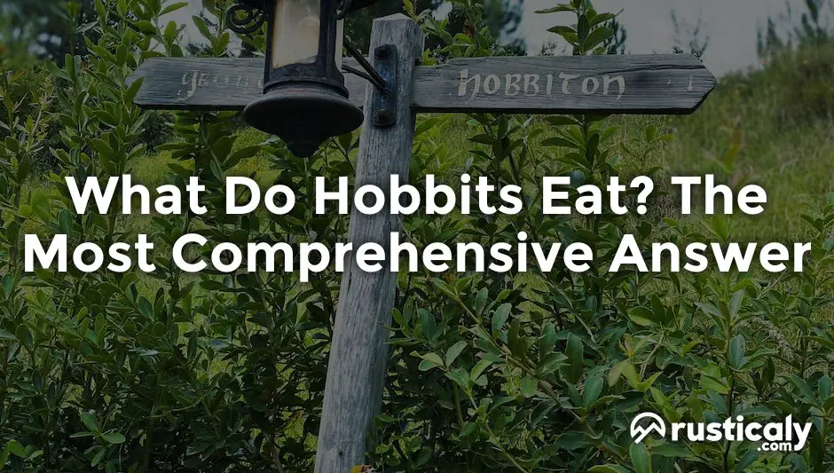 what do hobbits eat