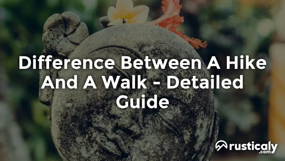 difference between a hike and a walk