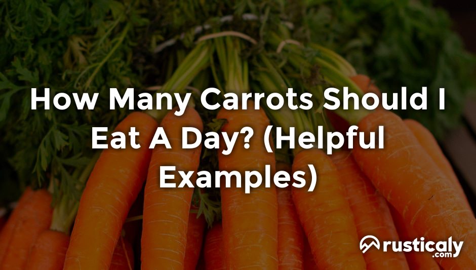 how many carrots should i eat a day