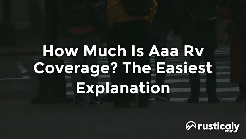 how much is aaa rv coverage