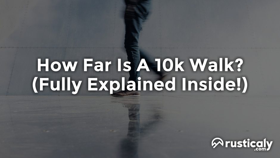 how far is a 10k walk