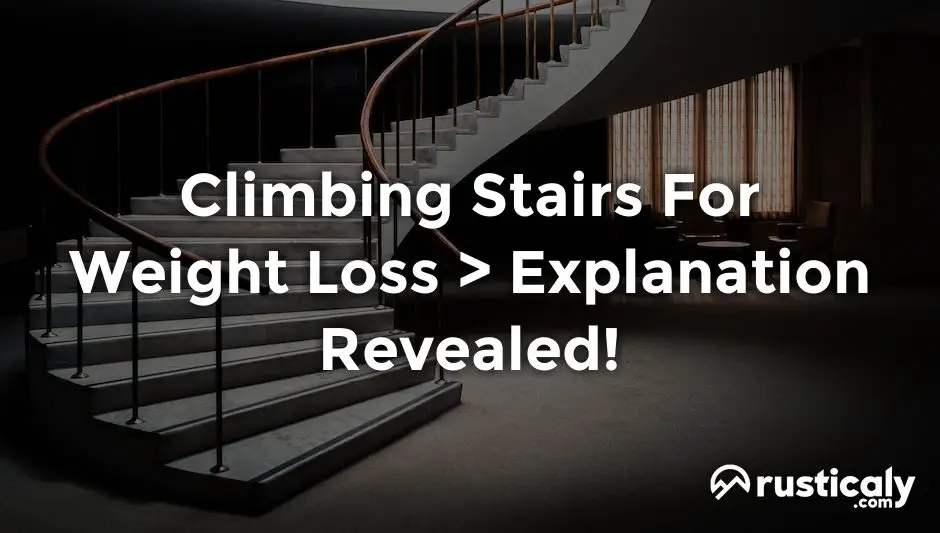 climbing stairs for weight loss