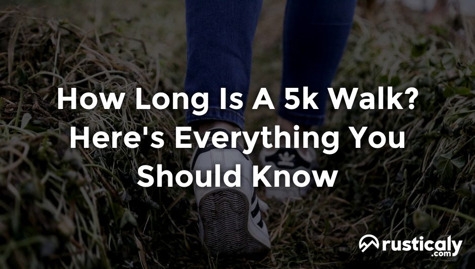 how long is a 5k walk