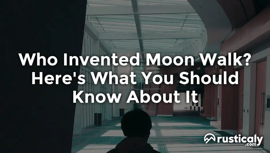 who invented moon walk