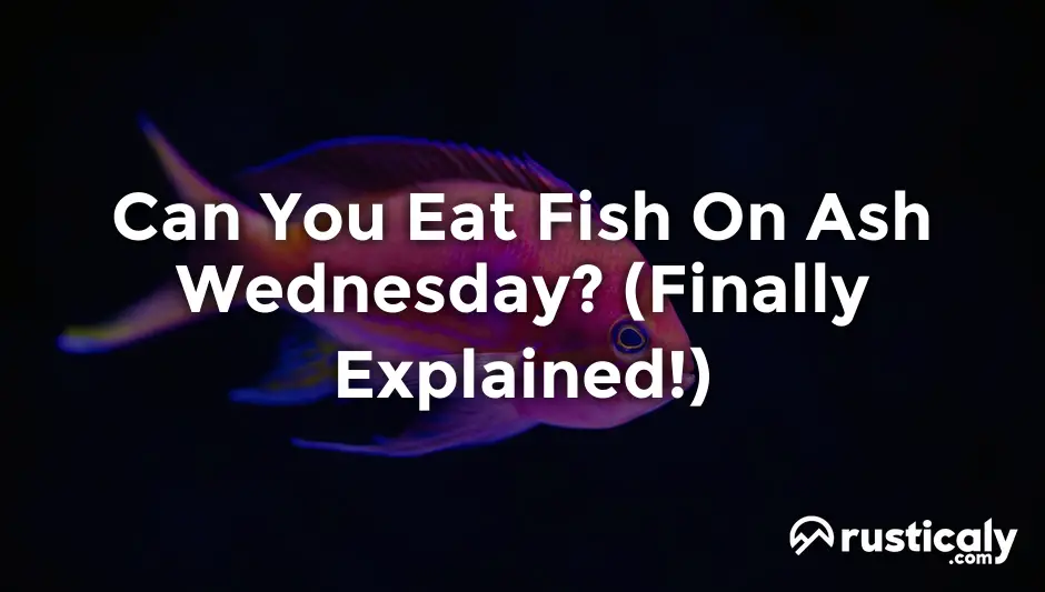 can you eat fish on ash wednesday