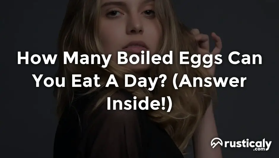 how many boiled eggs can you eat a day