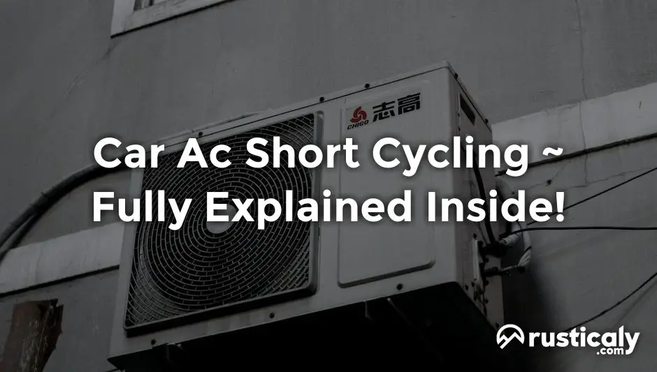 car ac short cycling