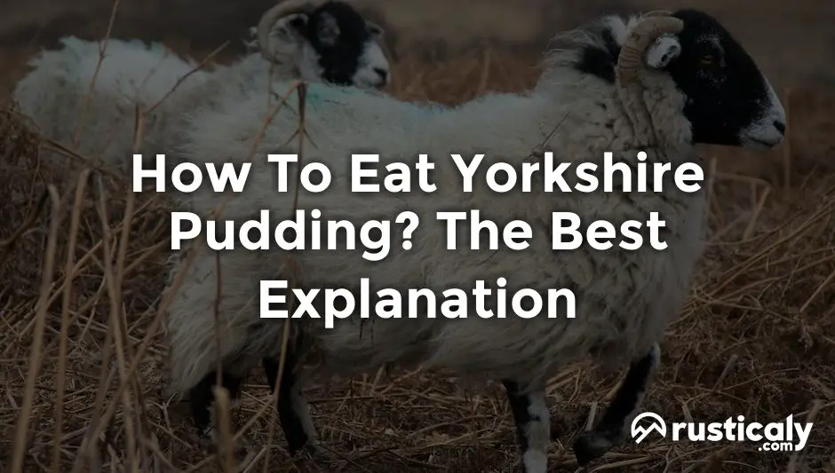 how to eat yorkshire pudding