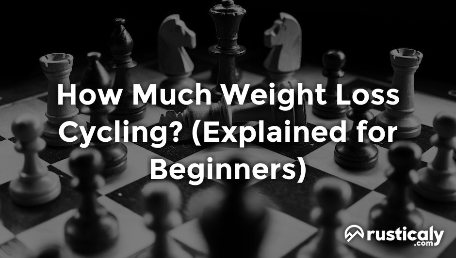 how much weight loss cycling