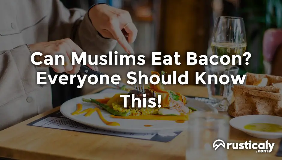 can muslims eat bacon