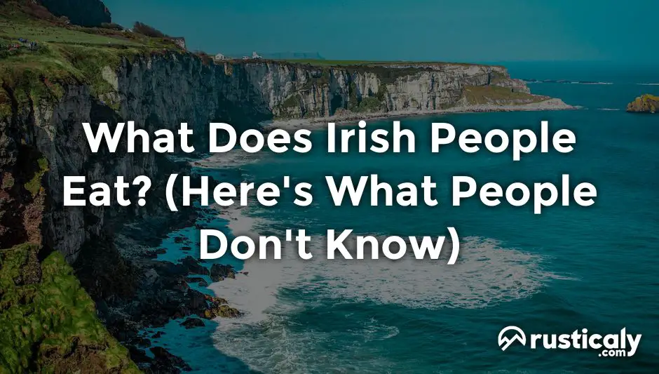 what does irish people eat
