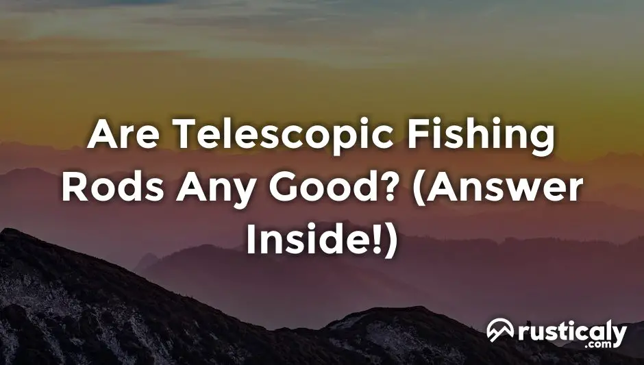 are telescopic fishing rods any good