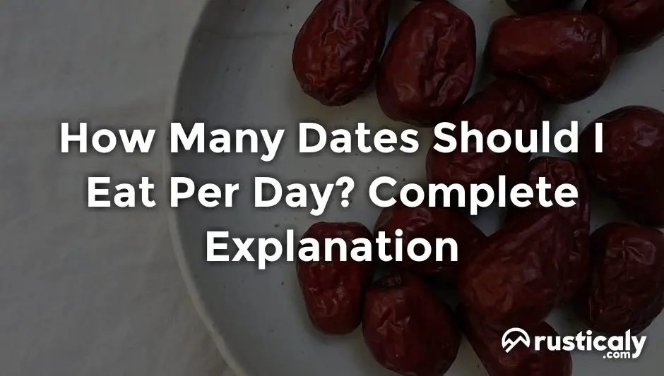 how many dates should i eat per day