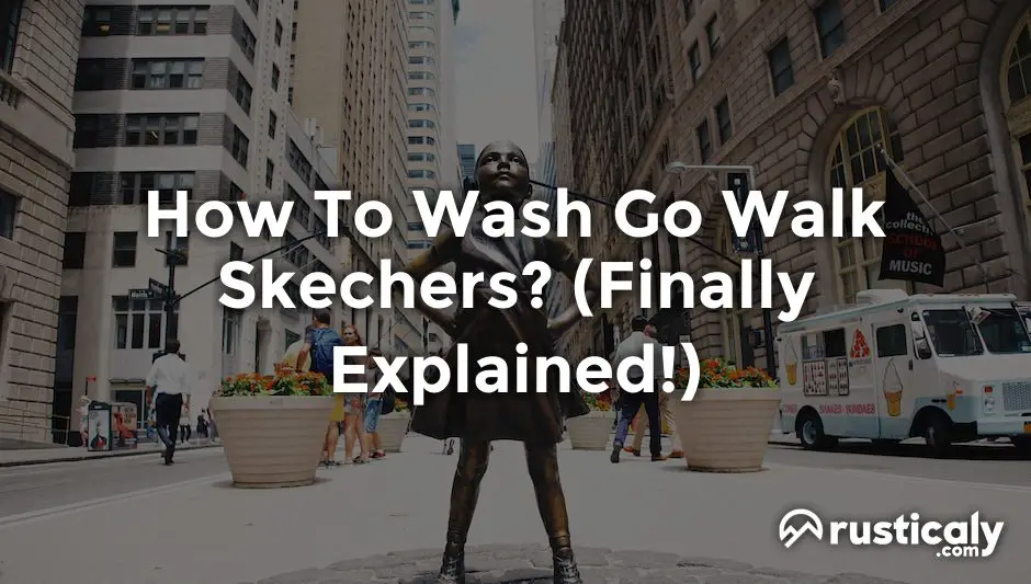 how to wash go walk skechers