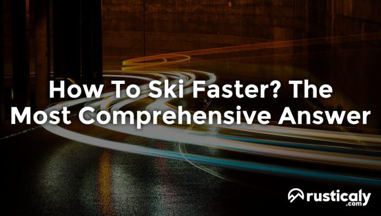 how to ski faster