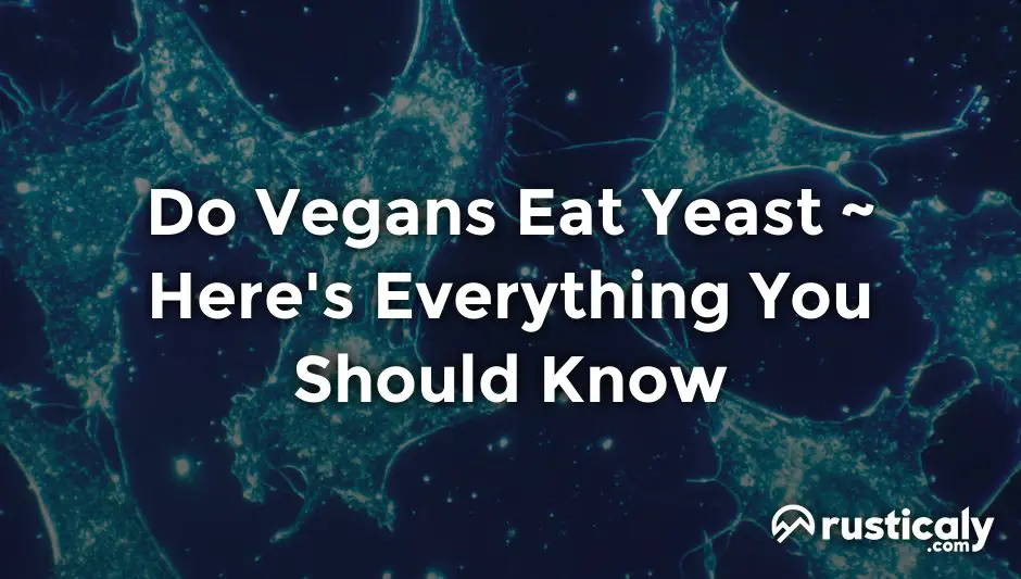 do vegans eat yeast