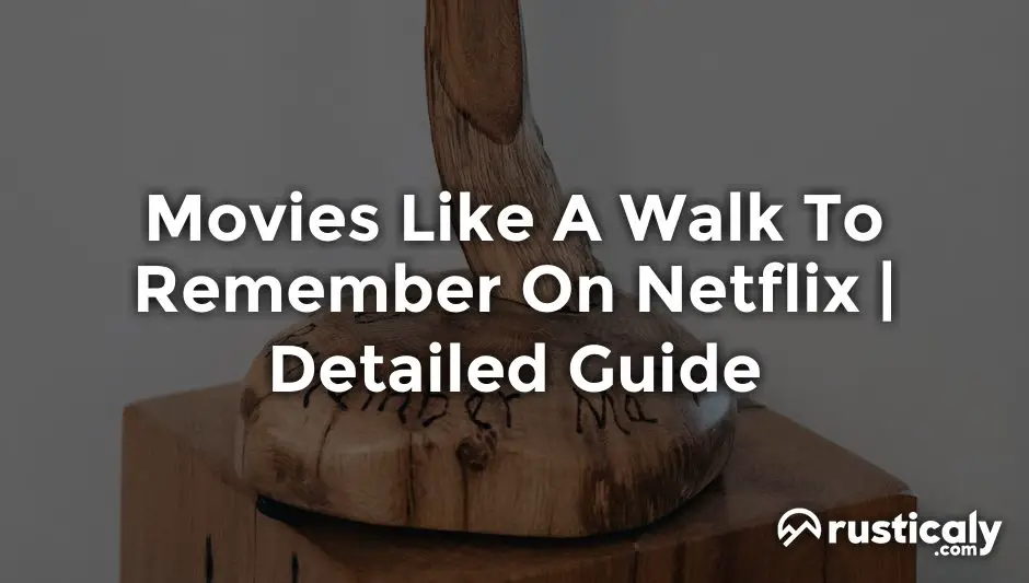 movies like a walk to remember on netflix