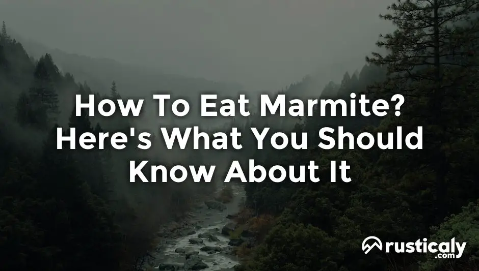 how to eat marmite