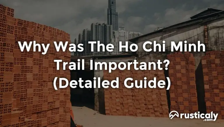 why was the ho chi minh trail important