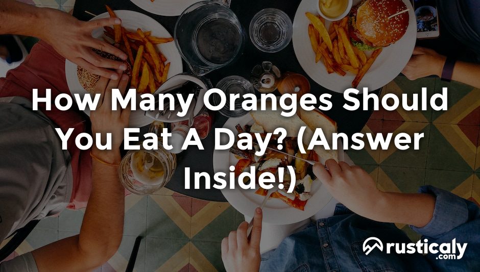 how many oranges should you eat a day